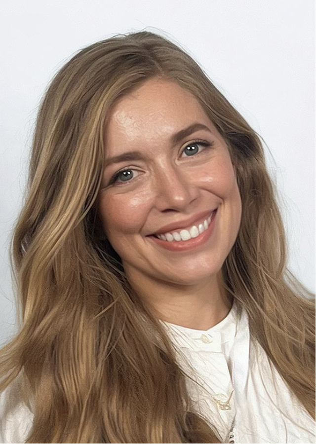 Headshot of Dr. Blake Brooks, blond smiling woman